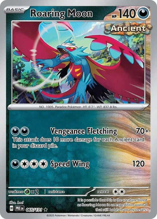 Roaring Moon 065/131 Rare Holo