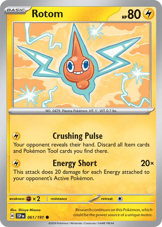 Rotom 061/191 Common