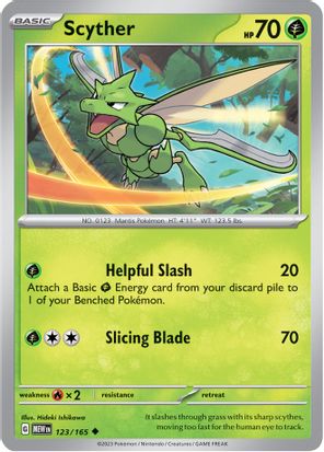 Scyther 123/165 Uncommon