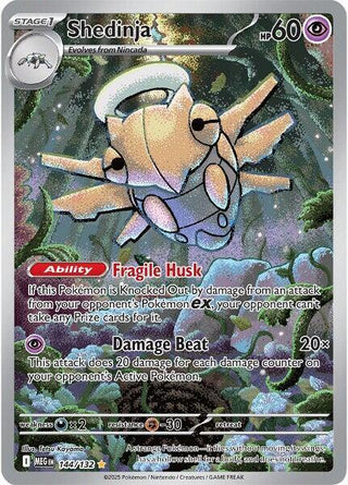 Shedinja 144/132 Illustration Rare