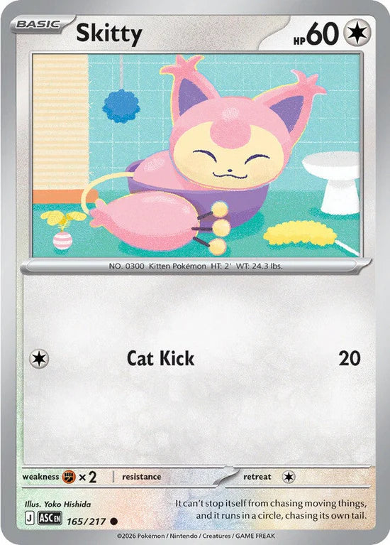 Skitty 165/217 Common