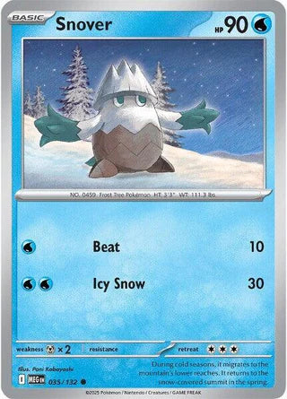 Snover 035/132 Common Reverse Holo