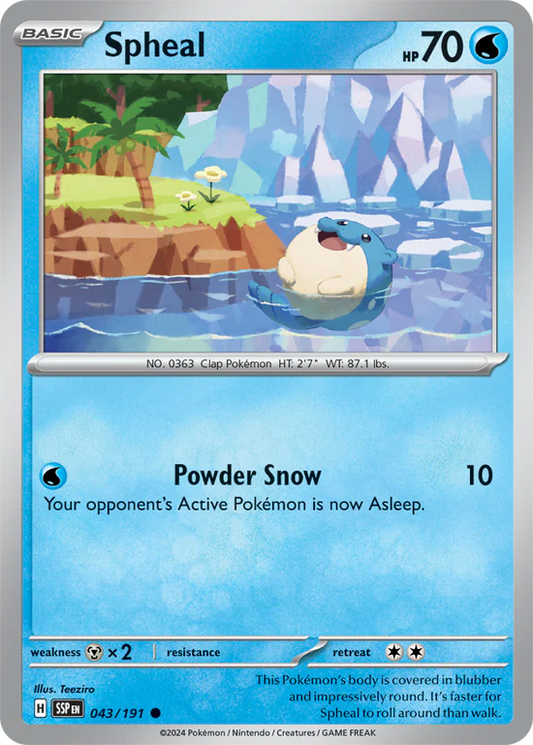 Spheal 043/191 Common