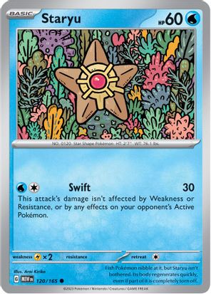 Staryu 120/165 Common