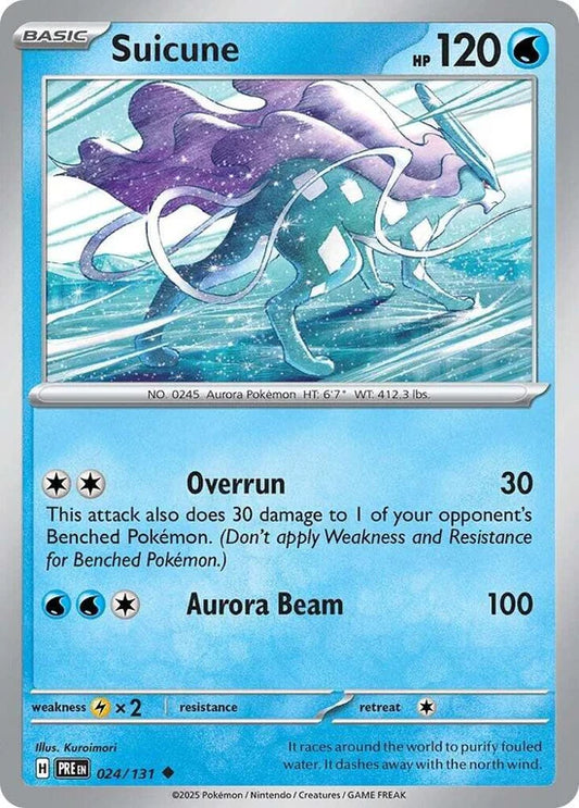Suicune 024/131 Uncommon Reverse Holo