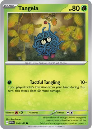Tangela 114/165 Common