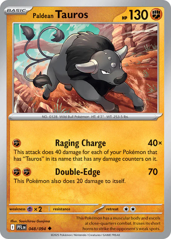Tauros 048/094 Uncommon