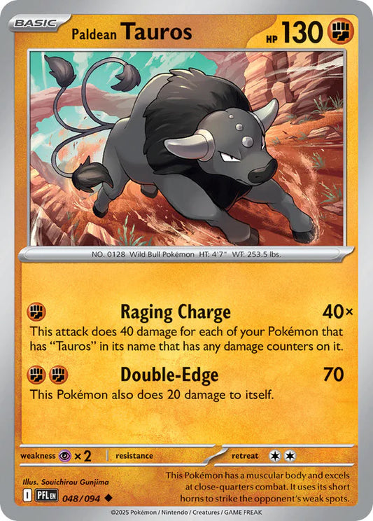Tauros 048/094 Uncommon