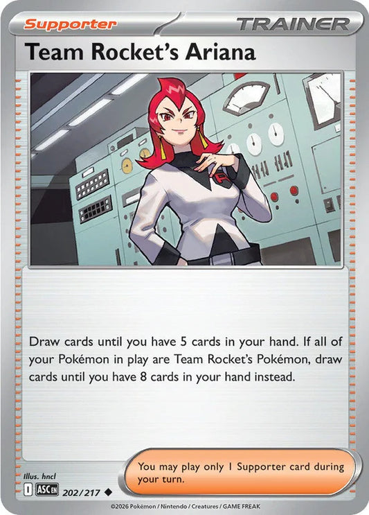 Team Rocket's Ariana 202/217 Uncommon