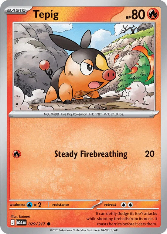 Tepig 029/217 Common