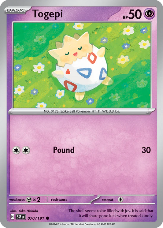 Togepi 070/191 Common