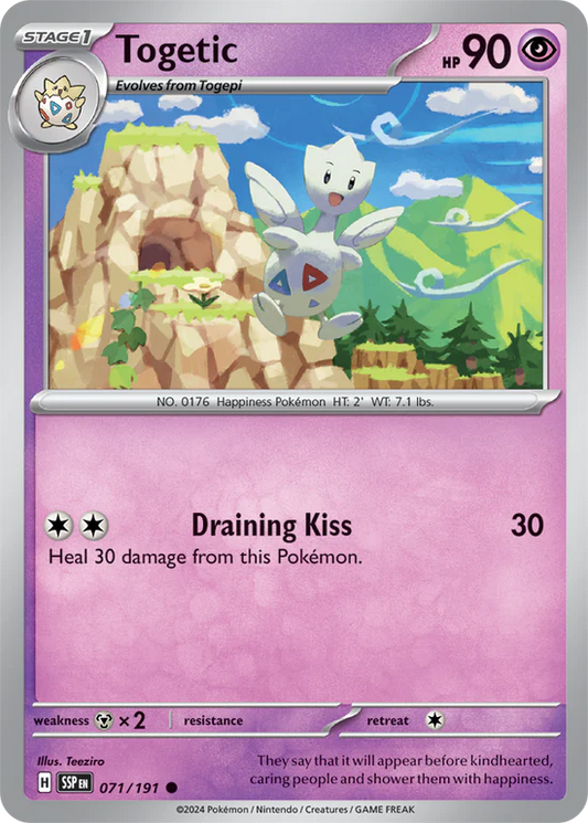 Togetic 071/191 Common Reverse Holo