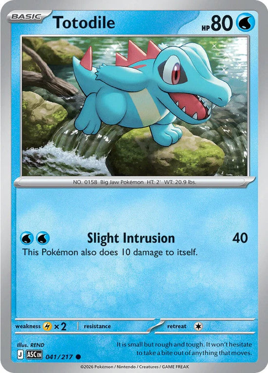 Totodile 041/217 Common