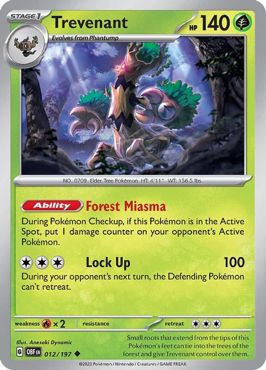 Trevenant 012/197 Uncommon