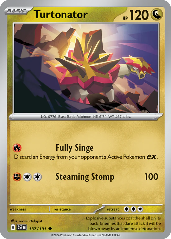 Turtonator 137/191 Uncommon
