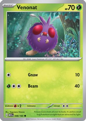 Venonat 048/165 Common