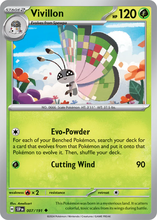 Vivillon 007/191 Uncommon