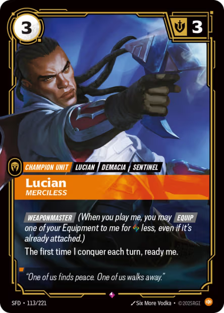 Lucian - Merciless - Spiritforged