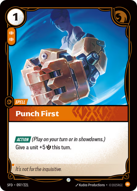 Punch First - Spiritforged